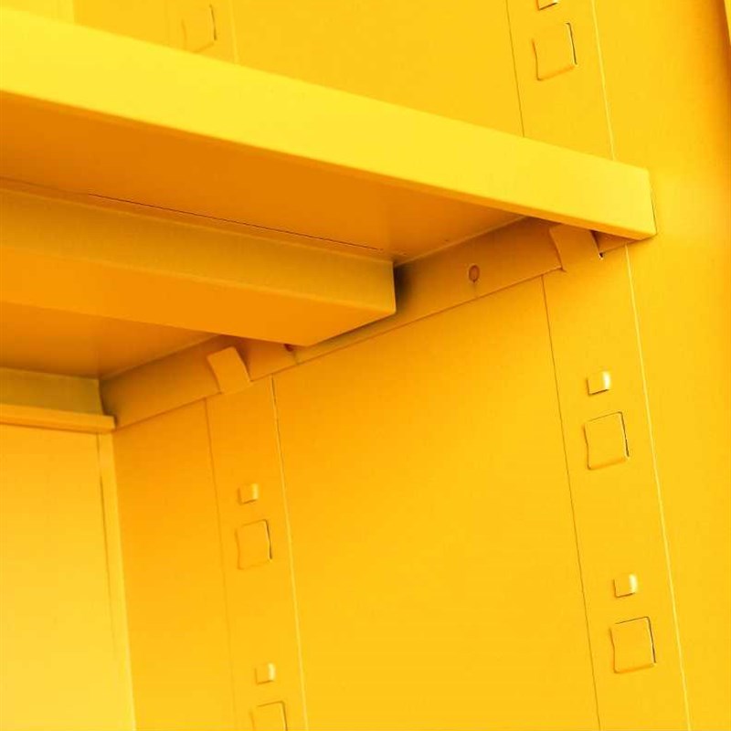 海客艺佳应急物资柜储存柜消防器材柜装备柜劳保用品存放柜黄色80