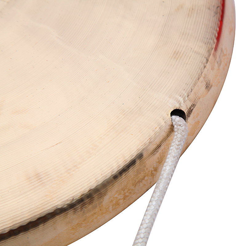 铜锣纯铜高音手锣锣鼓乐器小锣30公分大苏锣高中低虎音锣专业响铜