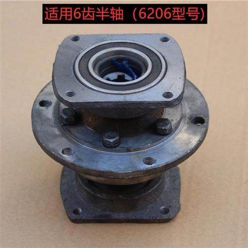 电动三轮车差速器总成三轮机车6键牙包後桥半轴牙包链轮差速器