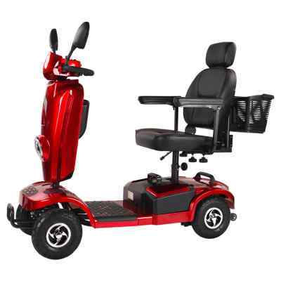 威焕老人代步车四轮电动老年专用助力车残疾人新款双人折叠电瓶车