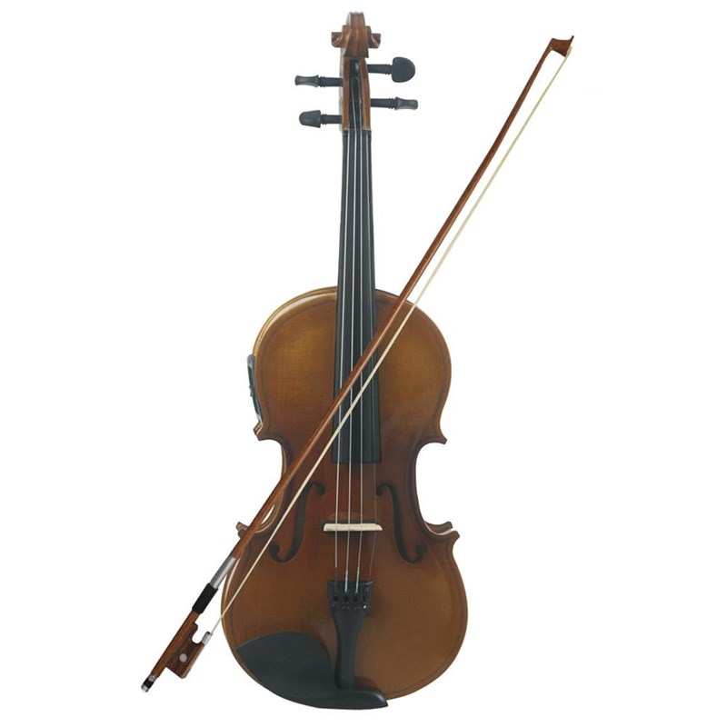 4/4 Electro-Acoustic EQ Violin Fiddle Kit Solid Matte