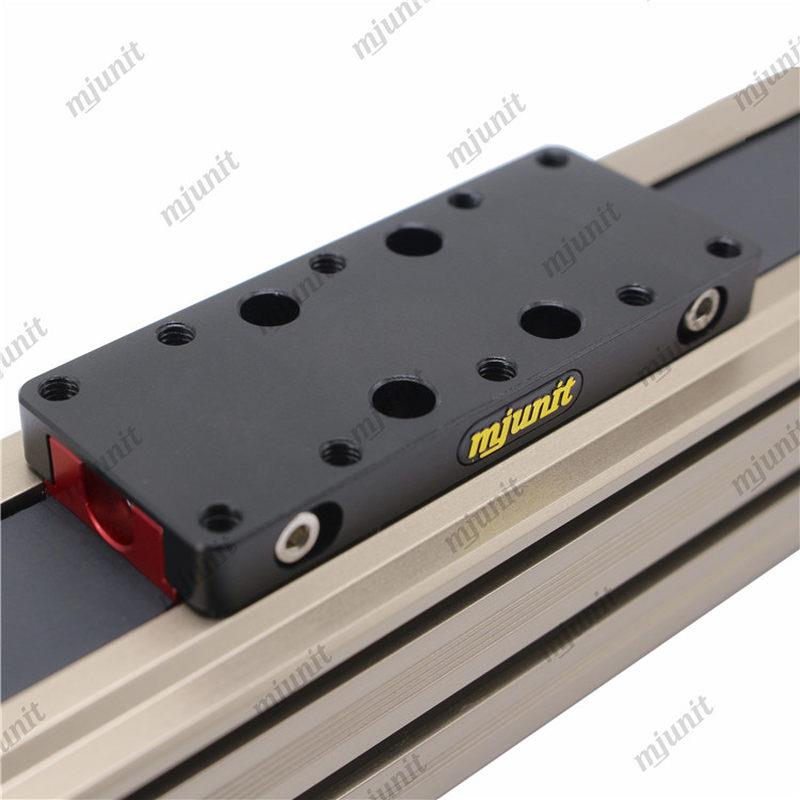 精密直线滑台模组/导轨 滚珠丝杆模组 十字工作台 带缓冲矽胶塞