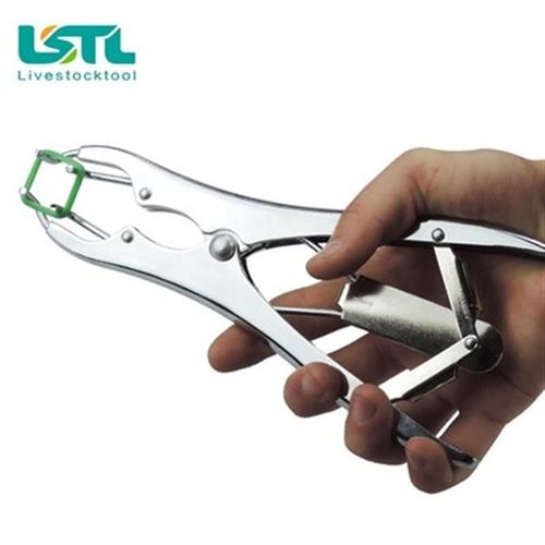 扩张钳去势圈猪羊无血断尾钳兽用不锈钢阉割器羔羊断尾圈剪尾器