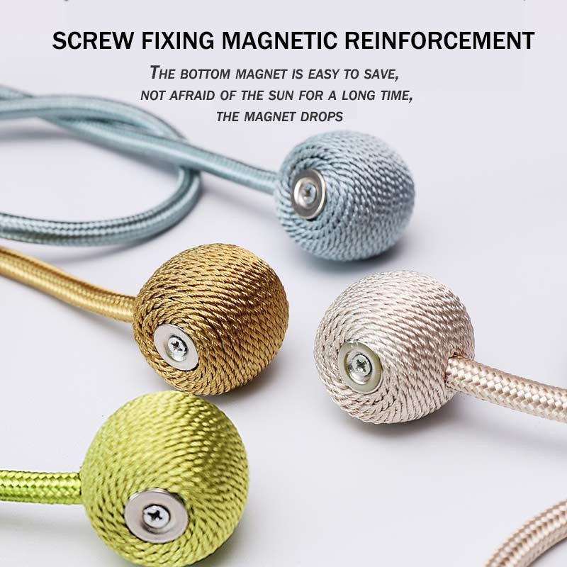 Magnetic Ball Curtain Clip Flexible Tiebacks Curtain Holders