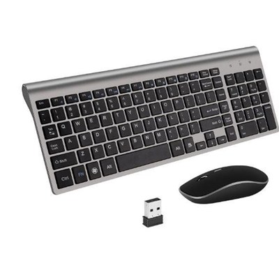 USB Wireless keyboard and mouse set ultra thin office typing