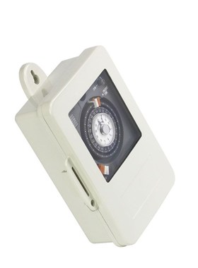 ManHua TB330 30A 250VAC Black Mechanical Timer Switch Din Ra