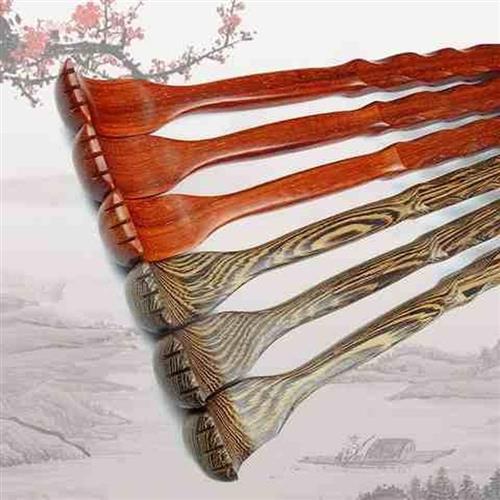 痒痒挠一体红木不求人老头乐实木挠痒器抓痒家用爬背器挠痒扒木质