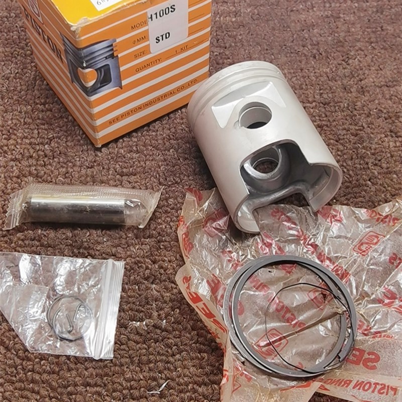 适用于本田2冲跨骑 H100s H100 活塞总成 活塞组 活塞环 活塞