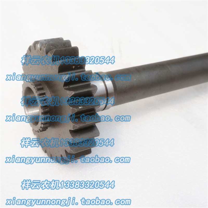常州东风农机304/400/404B拖拉机农机配件动力输出传动齿轮轴原厂