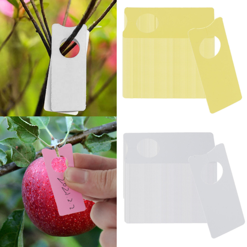 100Pcs Pvc Plastic Plant Marker Plant Lableplant Markers For
