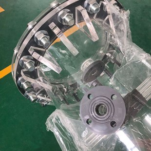 高透明圆柱形亚克力管有机玻璃管制品螺纹攻丝法兰实验仪器定 新品