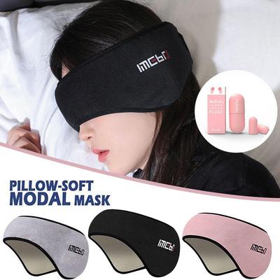 1 Set Earmuff Sleep Mask Plush Sleeping Mask Eyemuff Eye Cov