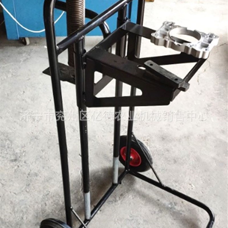 植树挖坑机汽油机带地钻机单人可操作独轮挖坑地钻机双轮脚踩多款