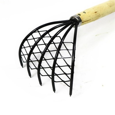 新款厂促工具挖工具海边耙子挖蛤海边赶海耙子L蛤蜊耙子小蚬耙款