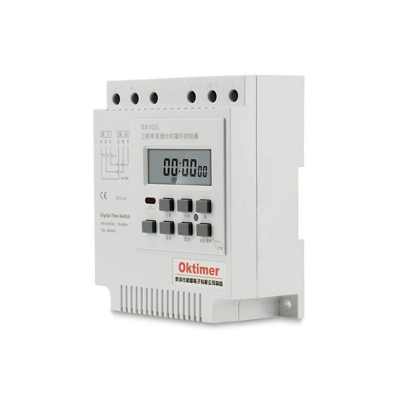 SX102L单双倒计时控制定时器三相时控开关380V秒控关无限循环通断