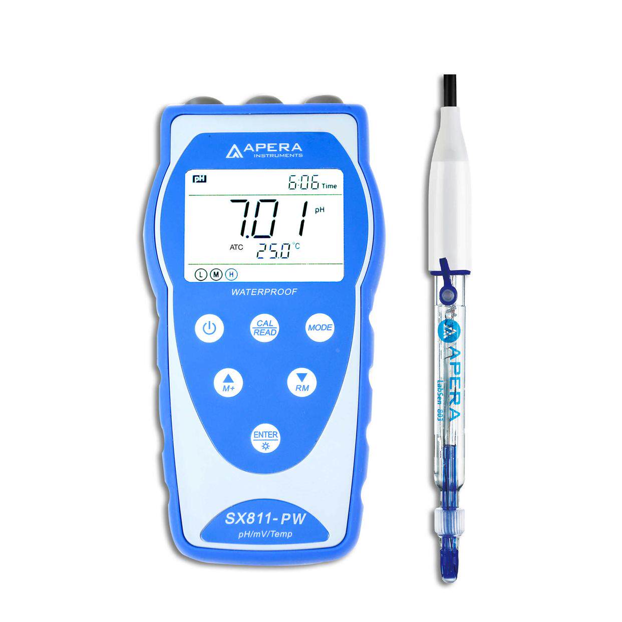 上海三信SX811-PW纯水pH计LabSen803纯水电极