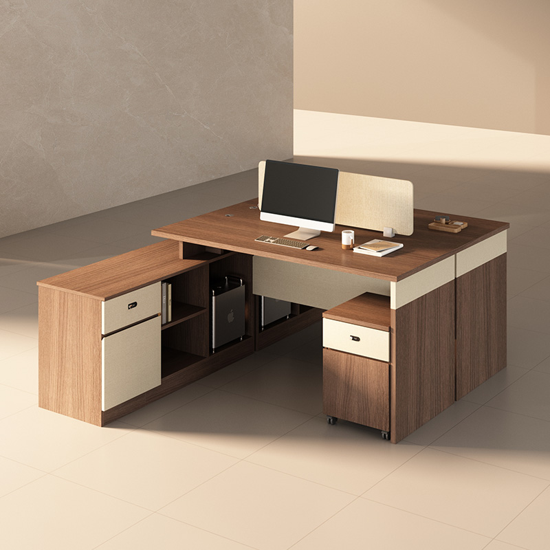 财务办公桌椅组合简约现代职员桌