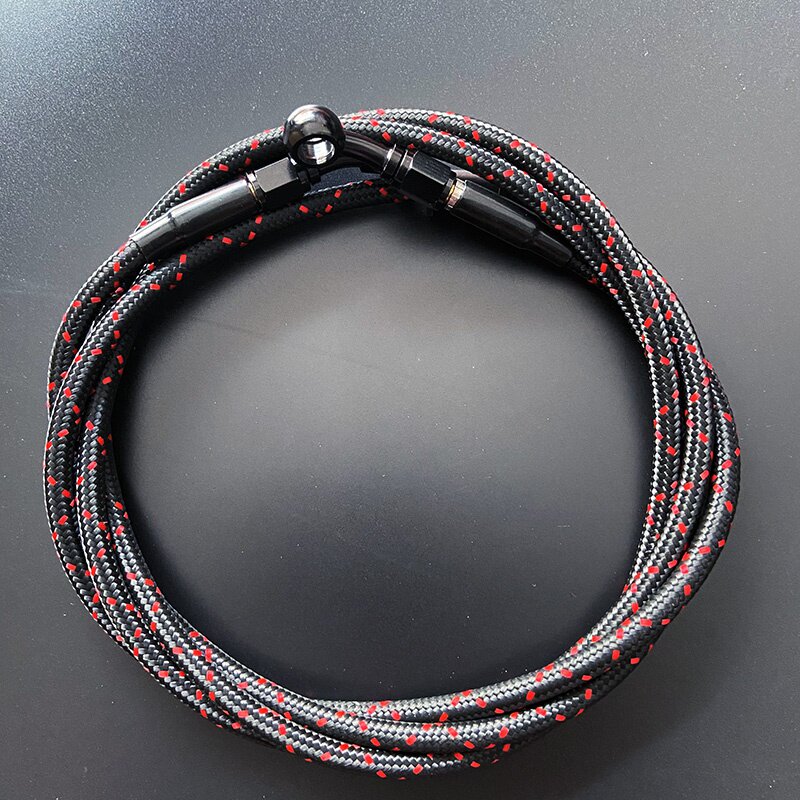 好货电动车刹车线油管前后钢喉电摩小牛N1S小龟鬼火碟刹编织油管