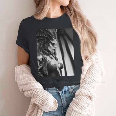 极速Lilith Logo Women Clothing Diablo Game Graphic Print Fem