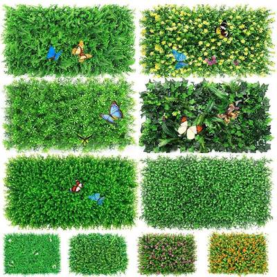极速40x60cm Grass Mat Green Artificial Plants Lawns Landscap