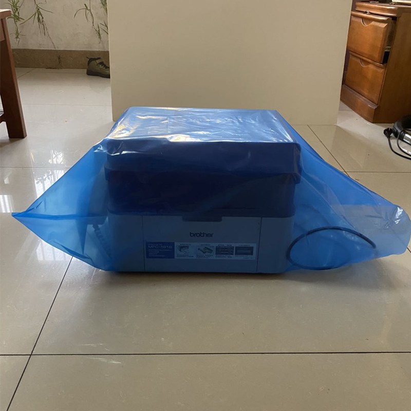 好货PE蓝色平口袋子60*80加厚彩色塑料包装袋大号五金汽配配件袋5
