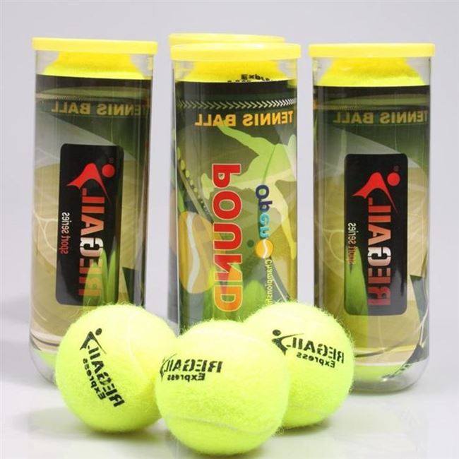 极速Tennis Balls 12pcsset High Elasticity Tennis Training Ba