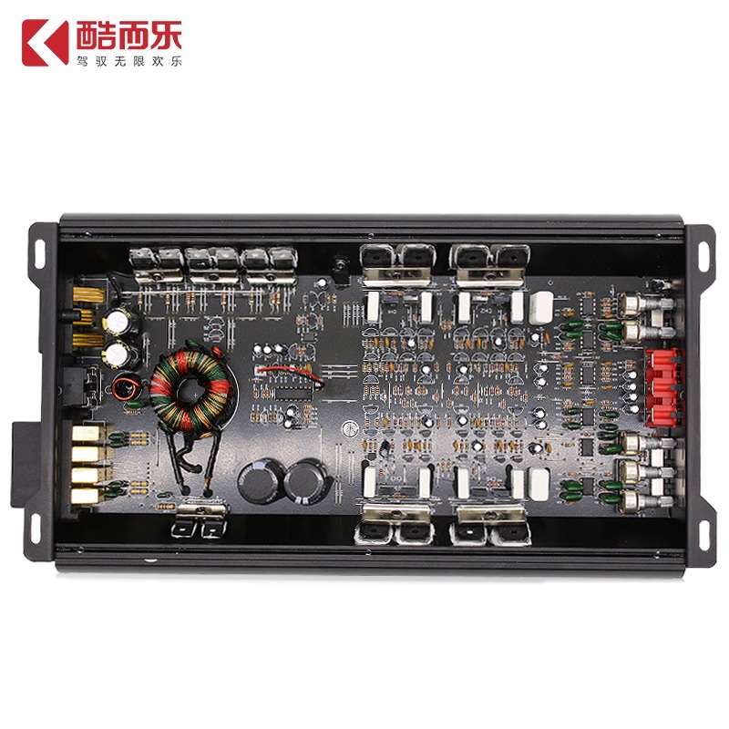 K-80.4车载四路功放大功率4声道汽车音响套装喇叭改装升级