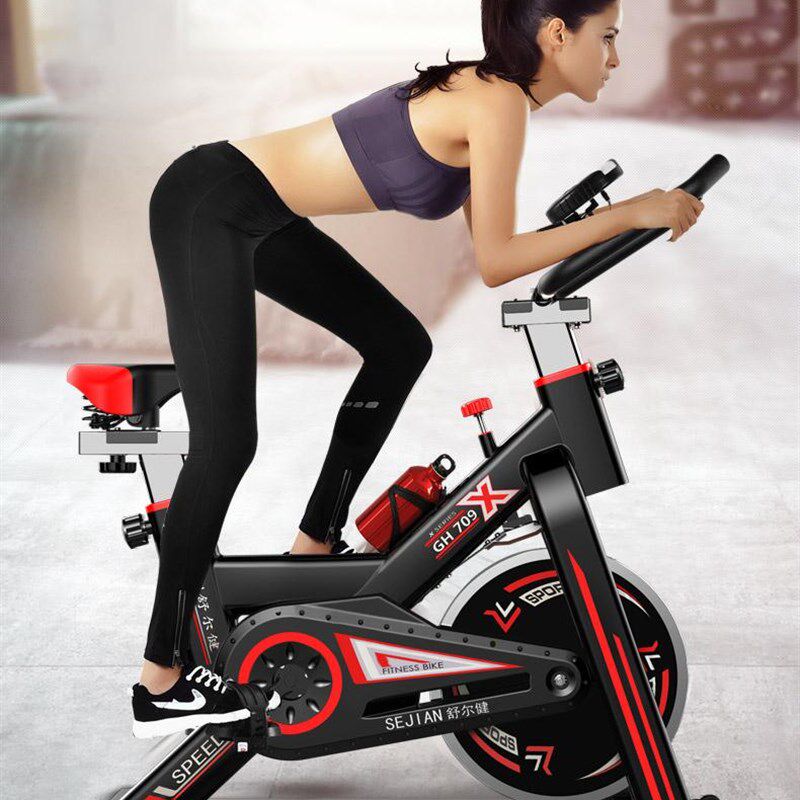 极速动感单车家用室内超静音车健身器材男女性脚踏运动自行车一件