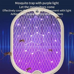 Fly Swatter Zapper 3000V Electric Indoor Insect Zapper UV