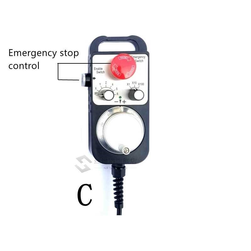 4 6 Axis MPG niversal Pendant Handwheel manual pulse generat