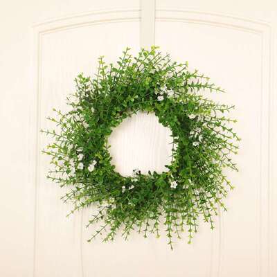 极速Eucalyptus leaf wreath wreath door hanging wall hanging