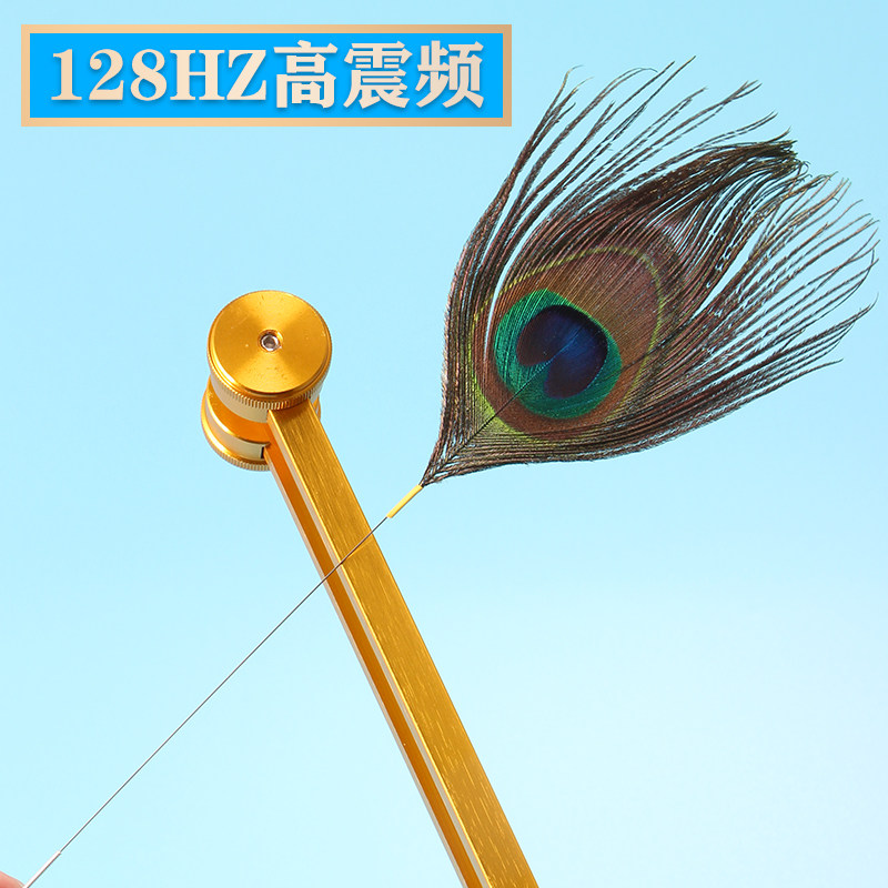 好货专业音叉采耳工具耳震振铃响铗震佛掏耳配银针孔雀毛采耳师用