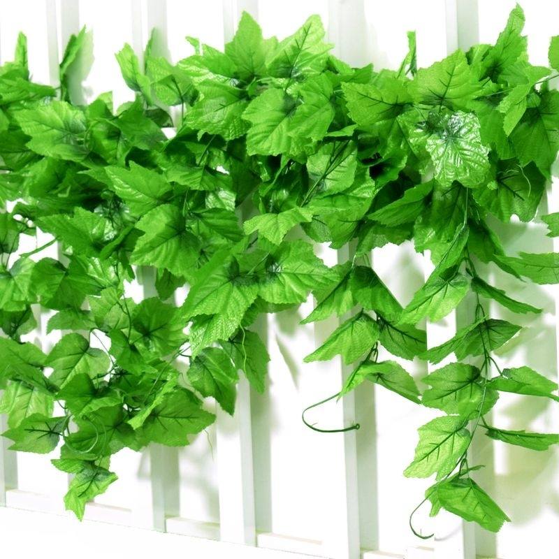 极速壁挂仿真植物假花藤条绿爬山虎室外装饰藤蔓垂吊绿植墙塑料树