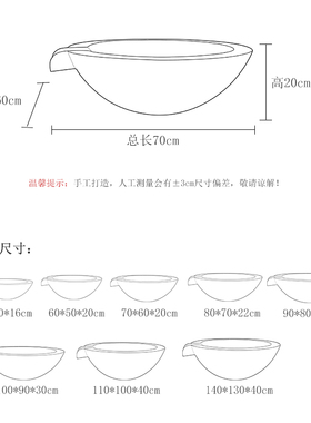 好货流水摆件水钵水景喷泉水系流水碗水盆循环瀑布池塘水池泳池可