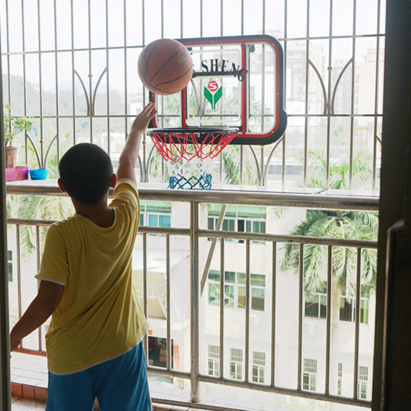 极速挂钩式篮球架室内户外挂式投篮圈室外青少年儿童简易球框幼儿