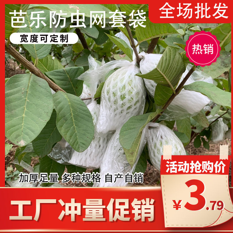 芭乐套果袋包番石榴网套袋水果泡沫网保护套树上用防虫防果蝇套袋