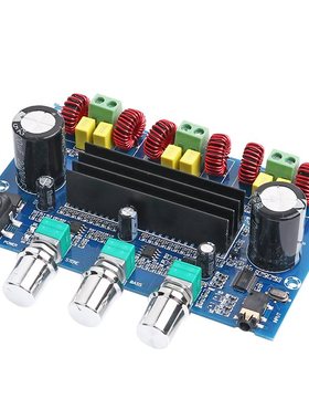 。TPA3116D2声双核芯片数字功放板蓝牙5.0功放0W模块 2.110+道2*