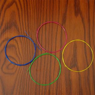 Guitar 极速4pcs For Colorful Rainbow Ukulele Strings