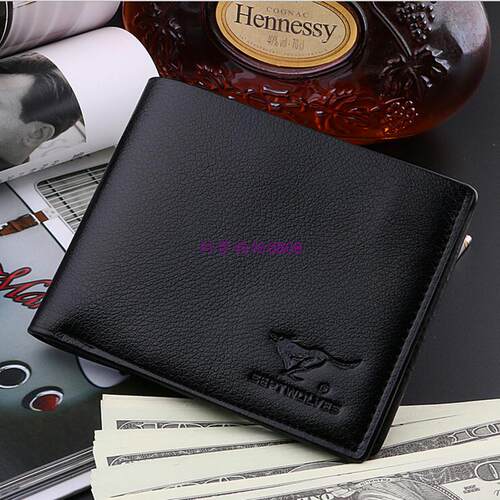 极速2016 New Leather Wallet Multifunctional Short Design Men