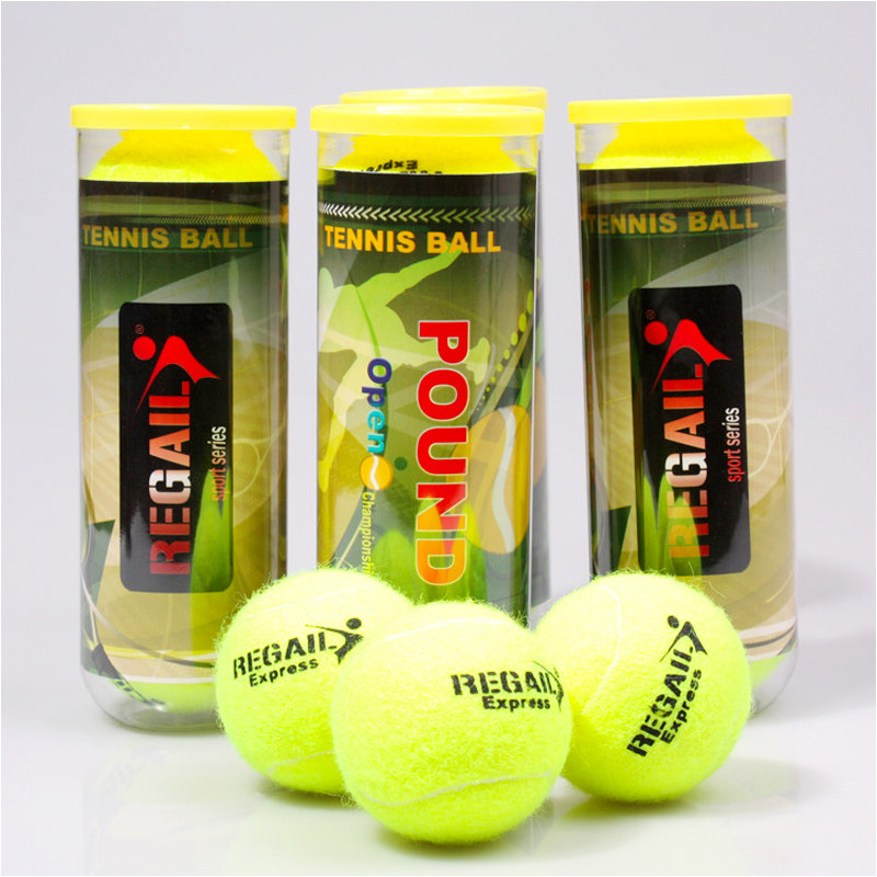 极速Tennis Balls 12pcs/set High Elasticity Tennis Training B