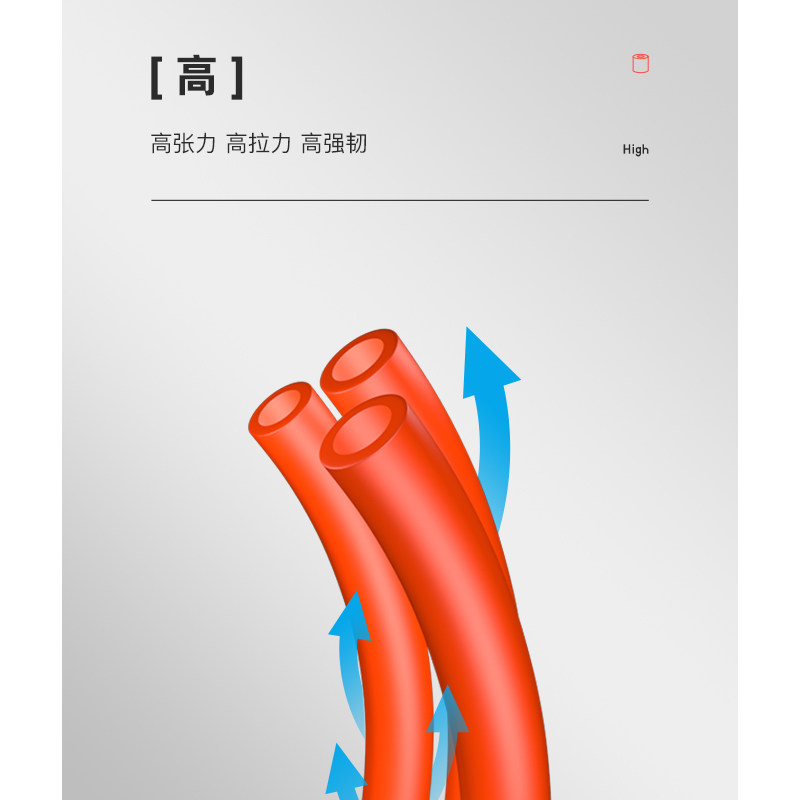 好货气动软管PU8*5空压机气泵高压透明气管PU4*2.5压缩空气管PU12