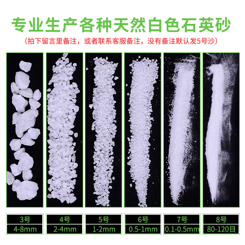 极速水处理滤料净水过滤器白沙石英砂白色鱼缸酒店泳池砂缸纯白造