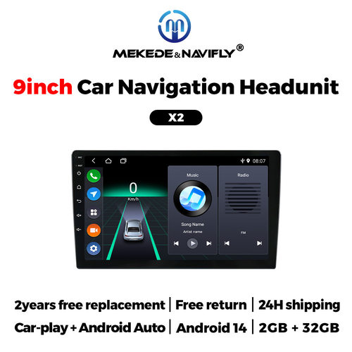 适用于car radio 9inch-X款6580安卓百变套框安卓主机无线carplay
