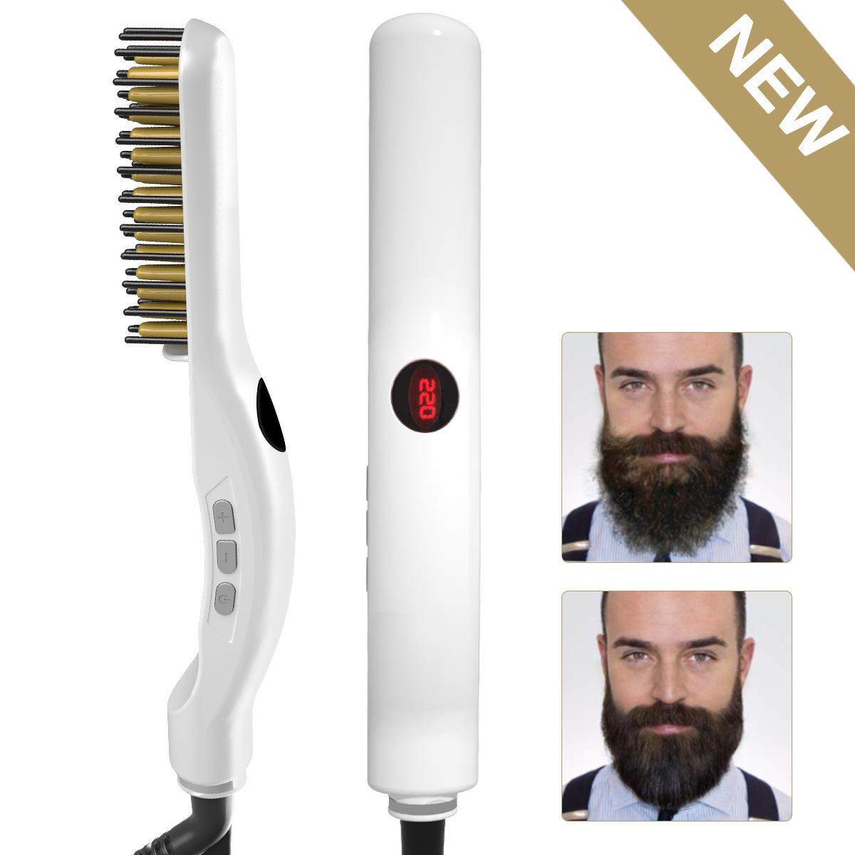 直发梳胡子梳造型梳男士直发器多功能按摩卷直造型梳金色梳,鲜花速递/花卉仿真/绿植园艺,割草机/草坪机,淘宝优惠券,粉丝福利购,淘宝优惠卷