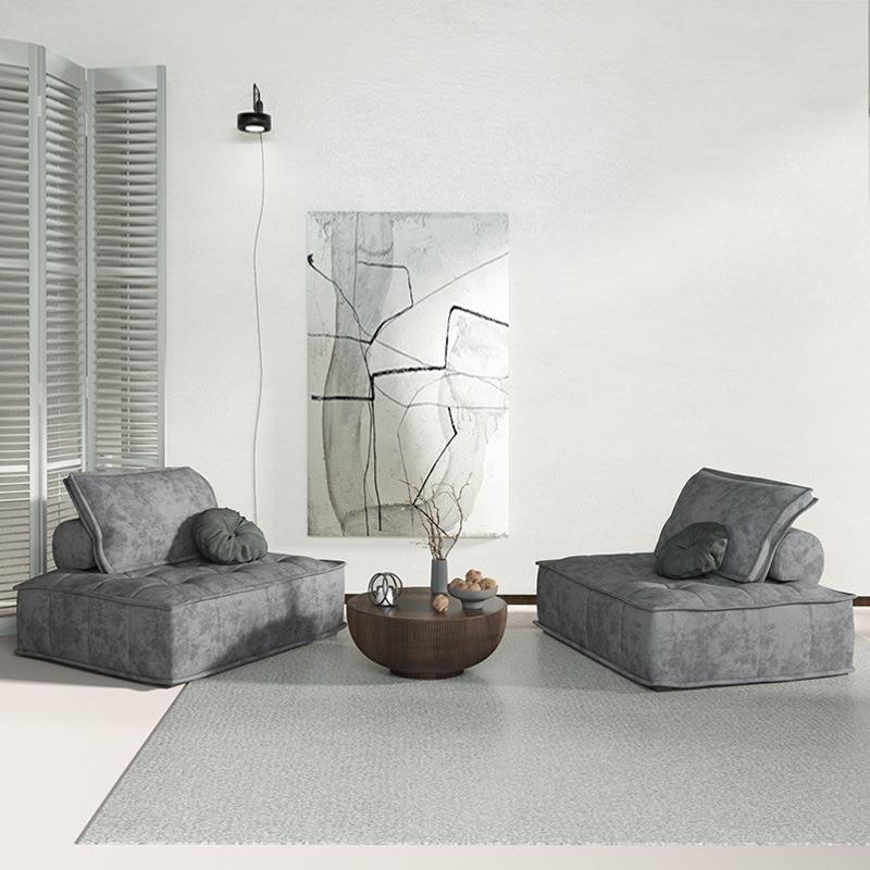 方形沙发设计师创意单人椅现代简约休闲椅客厅卧室懒人椅