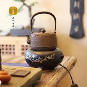 莺歌烧电陶炉家用静音防干烧茶炉铁壶银壶不挑壶三脚大炉