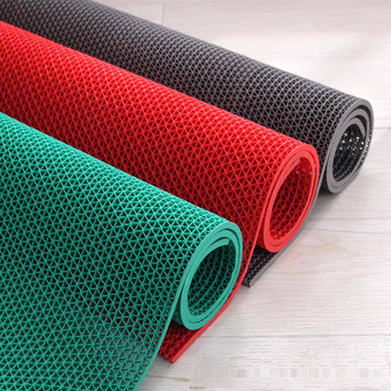 防滑垫PVC塑料地毯卫生间厨房浴室隔水门垫大面积商用s型防滑地垫