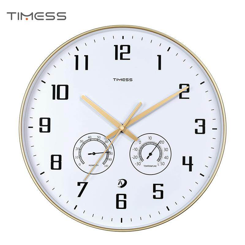 挂钟客厅时钟简约时尚钟表现代静音家用石英钟挂表
