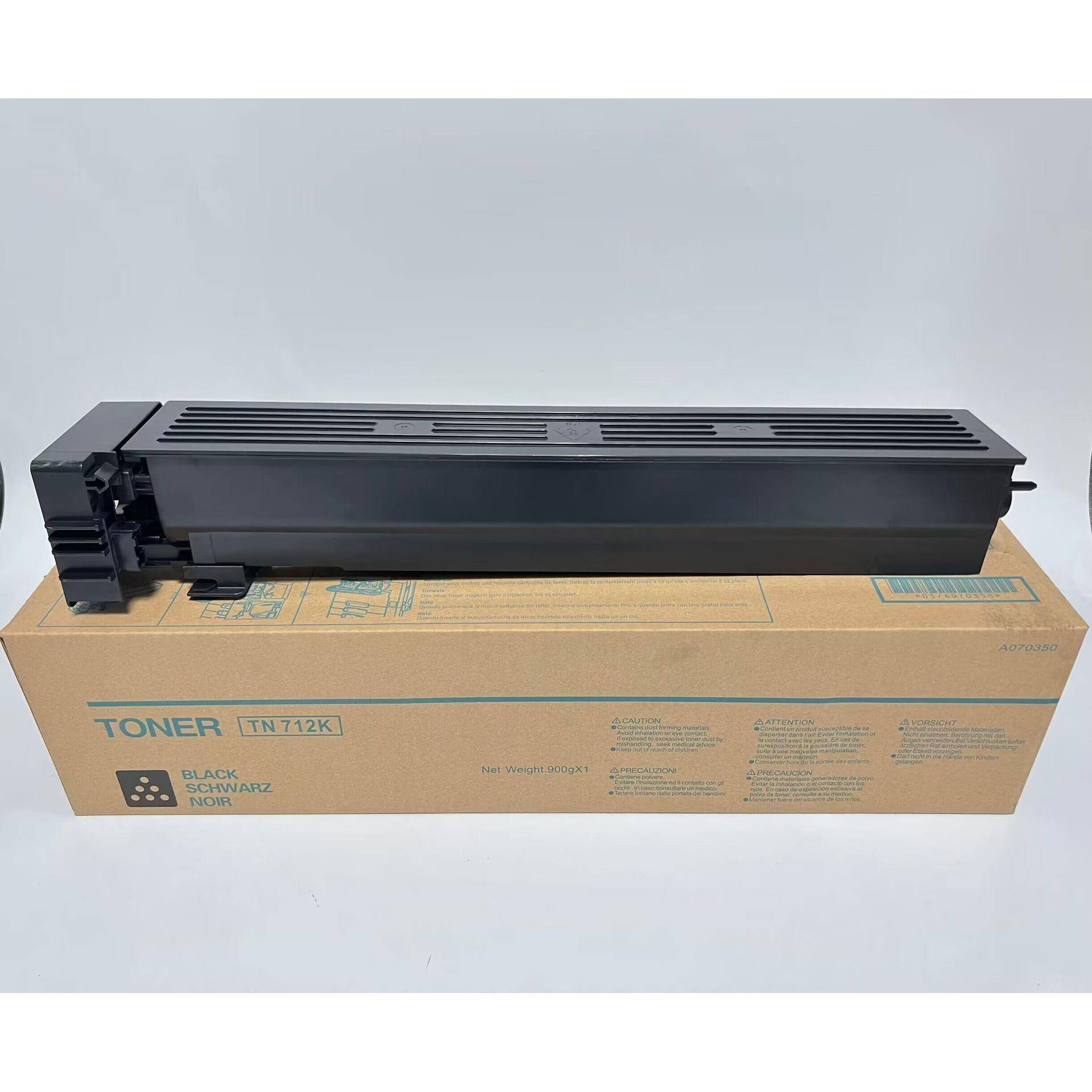 适用美能达654e粉盒TN712碳粉Bizhub654e754e复印机粉盒