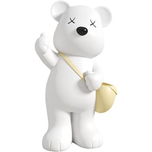 现代简约北极熊桌面摆件家居饰品客厅玄关电视柜装饰品办公室好物